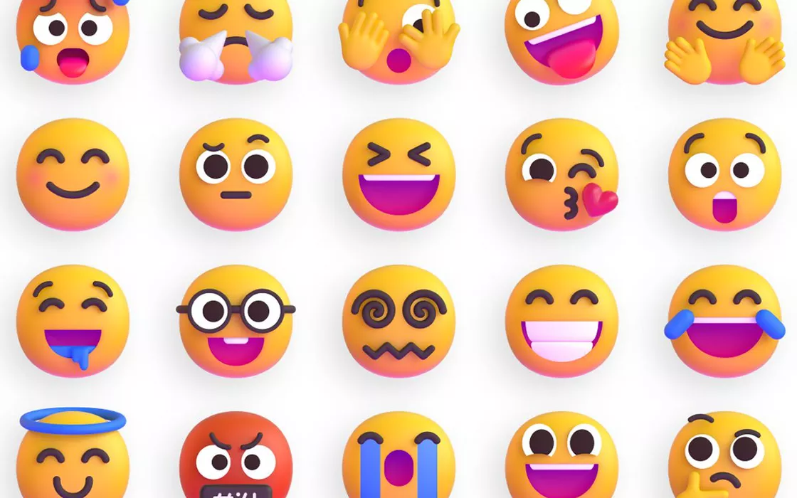 Fluent Emoji: cosa sono. Microsoft ne rende libero l'utilizzo