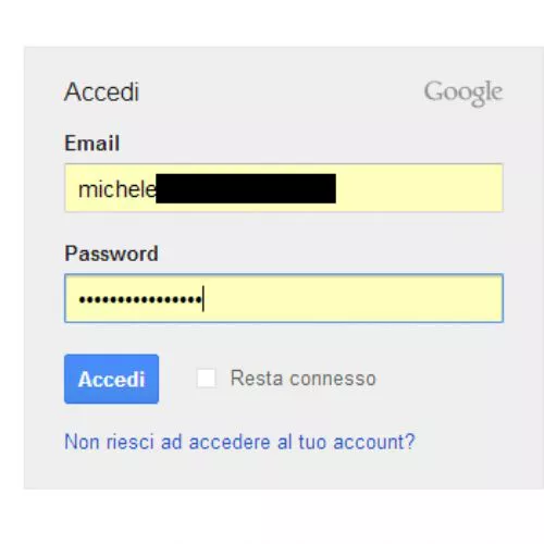 Mostrare le password nascoste sotto asterischi e puntini nel browser web