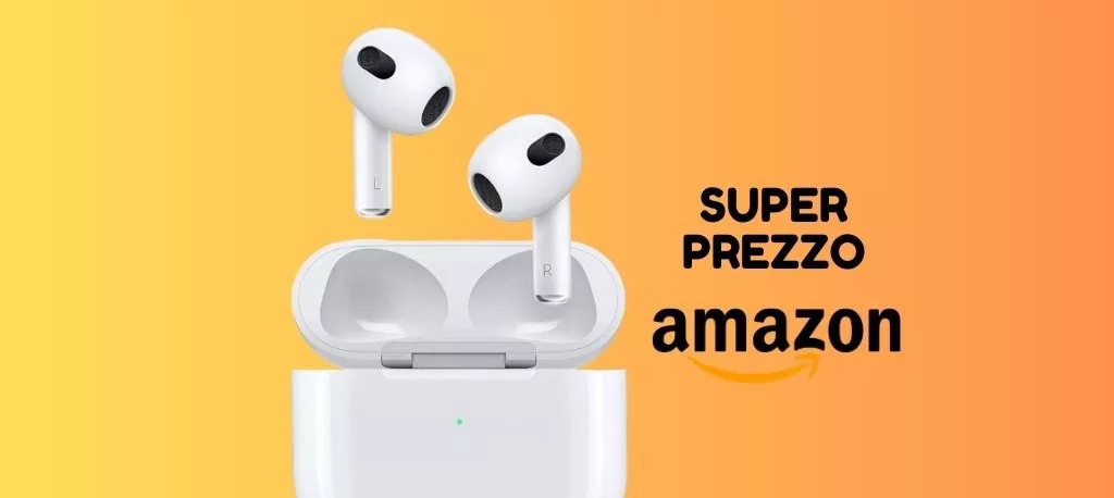 Apple AirPods TUE A PREZZO scontato su Amazon, le paghi solo 159 euro!