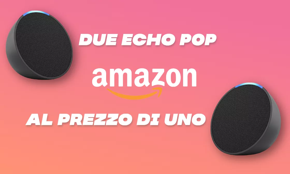 Echo Pop: offerta anticipata Black Friday CLAMOROSA