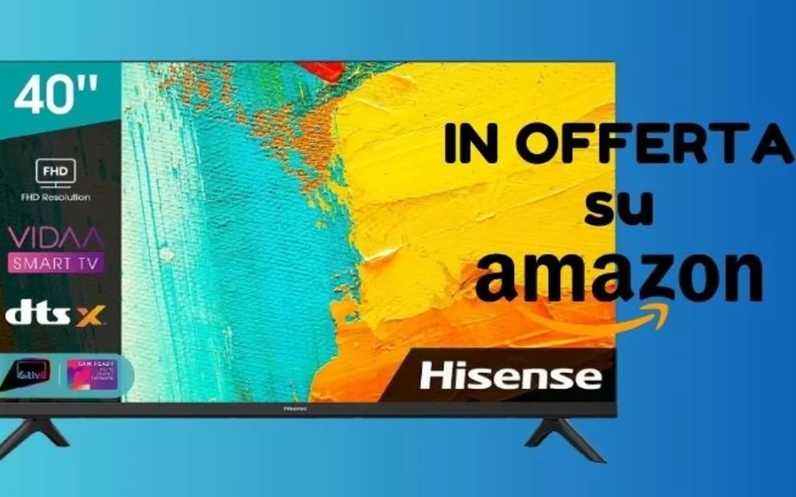 Fantastico Televisore Hisense Da 40 Pollici In Offerta Su Amazon 6499