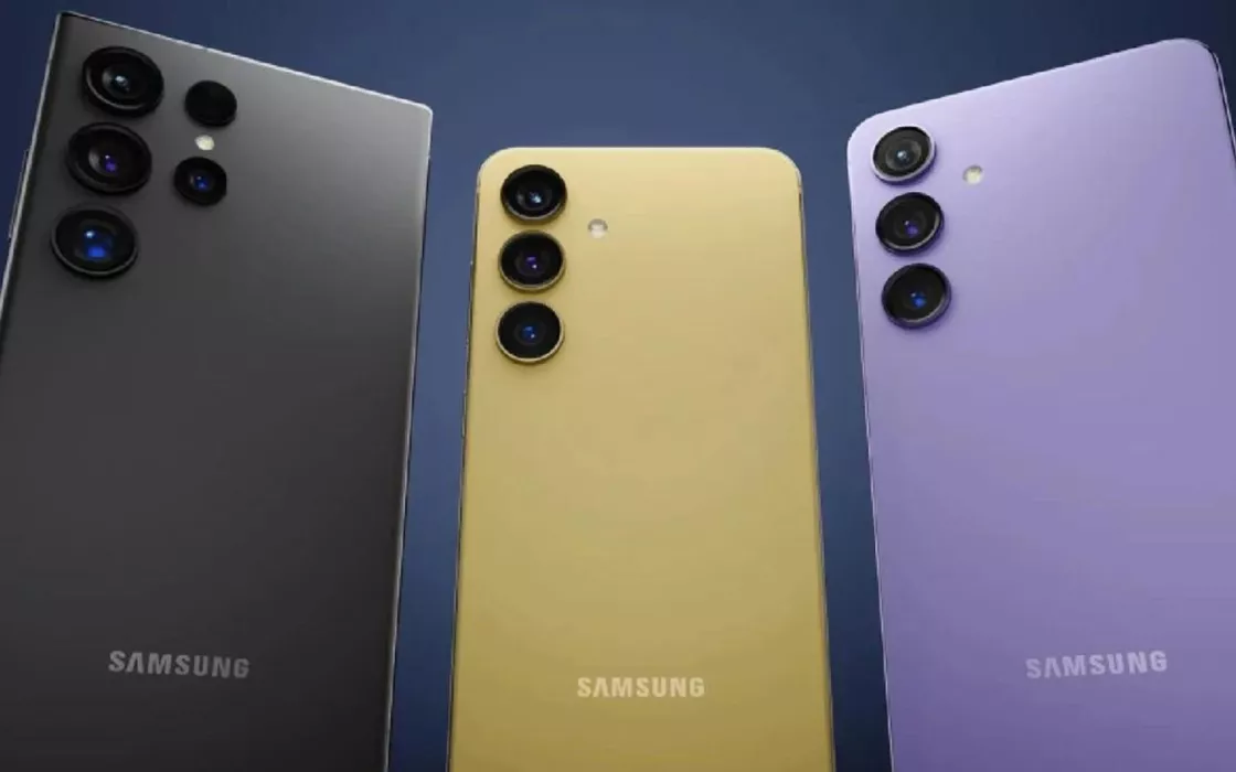 Samsung Galaxy S24, l'intera linea spunta sul web con dei mockup