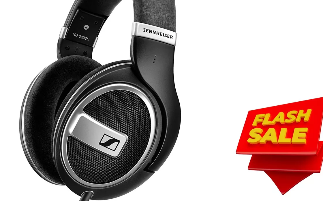 Le Sennheiser HD 599 sono ora scontate del 27% su Amazon. Offerta shock!