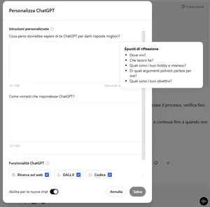 COME USARE CHATGPT AL MEGLIO visual data 8