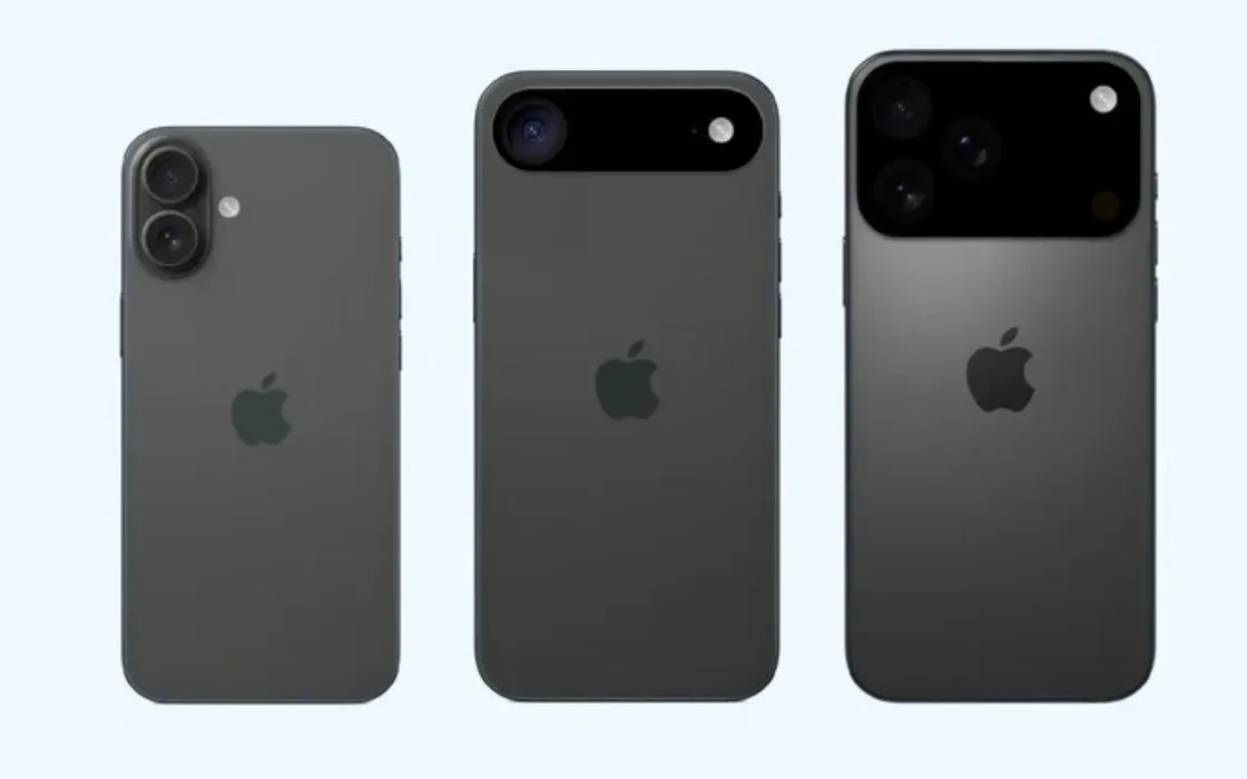 iPhone 17, ecco come saranno i quattro modelli: sì, c'è anche il nuovo Air