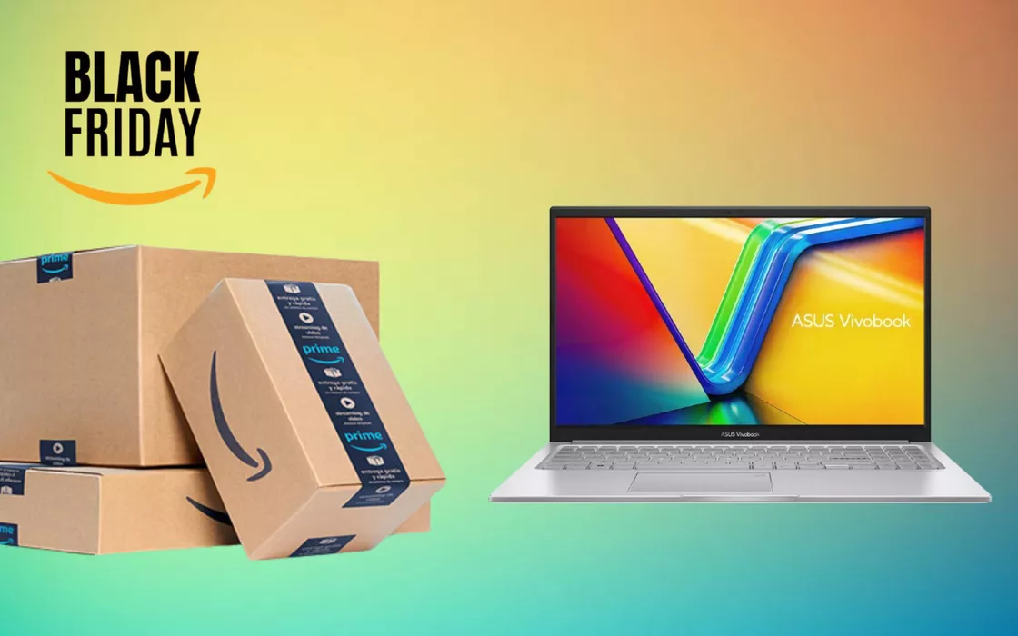 ASUS Vivobook 15, lo sconto Black Friday sul PC vale fino alle 23:59