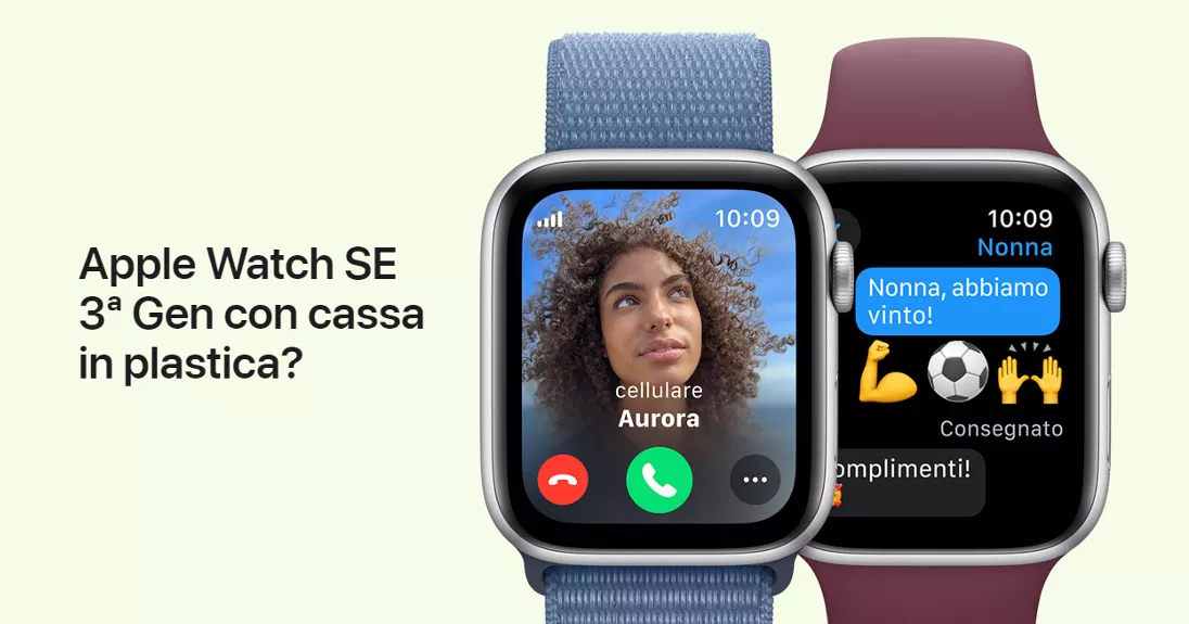 Il primo Apple Watch in plastica potrebbe essere dietro l'angolo