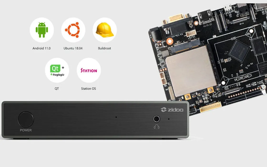 Zidoo M6, single-board computer con supporto 5G opzionale