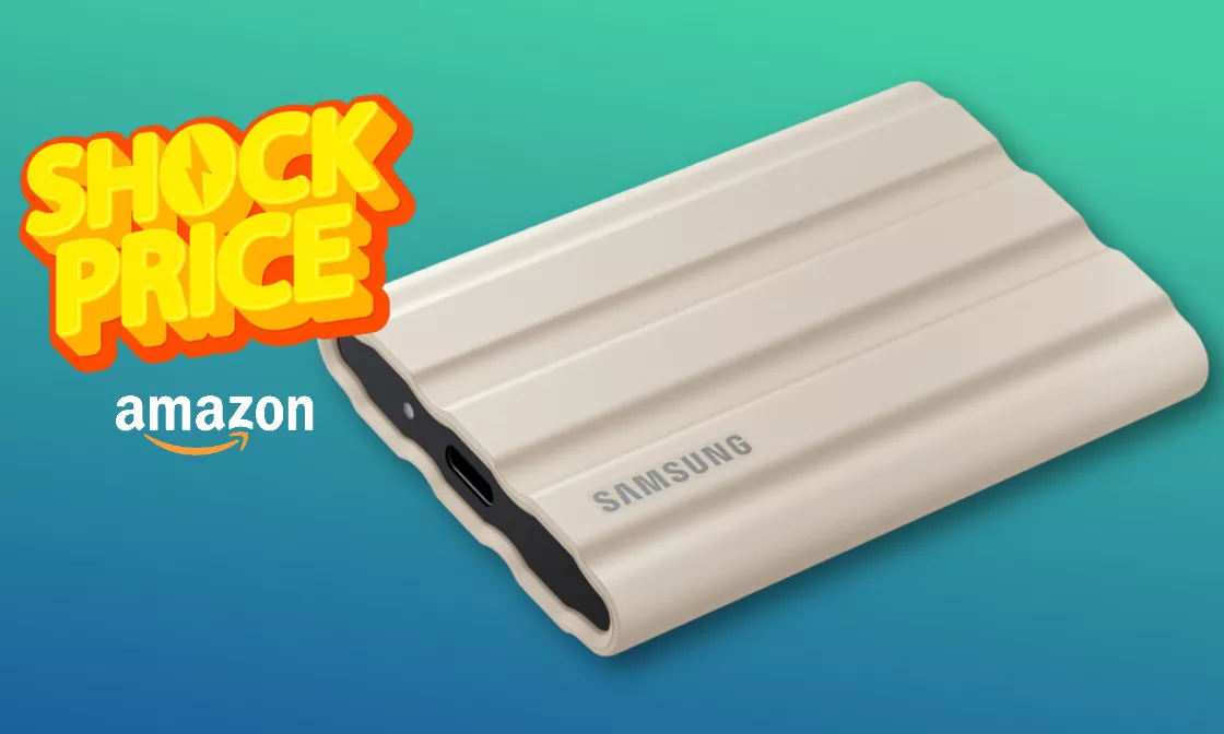 SSD Samsung T7 Shield da 2TB: IMBATTIBILE a questo prezzo!