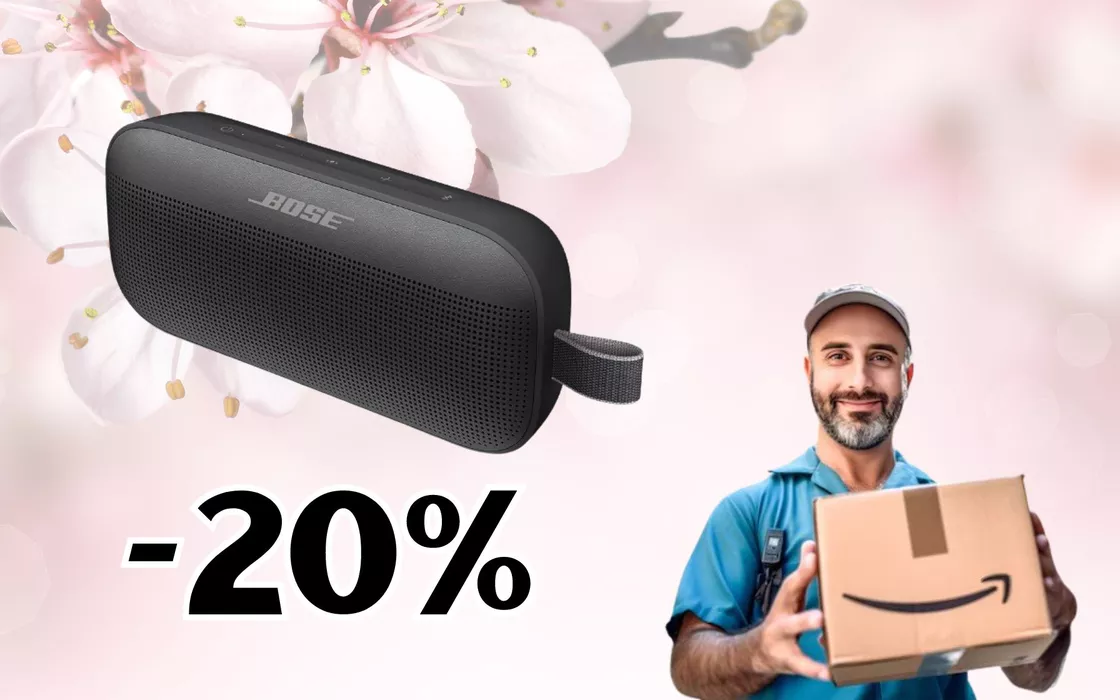 RISPARMIO assurdo sullo speaker BOSE SoundLink Flex, è in PROMO