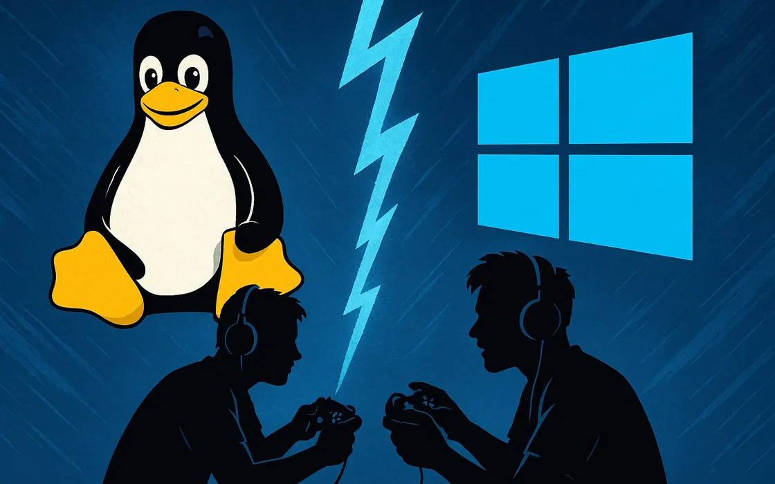 Linux sfida Windows: nel 2025 il gaming non è più lo stesso