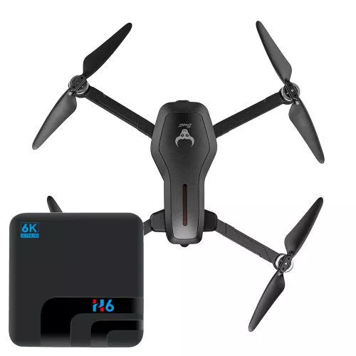 Drone SG906 PRO con GPS, supporto video 4K e TV box smart Android H6 in offerta