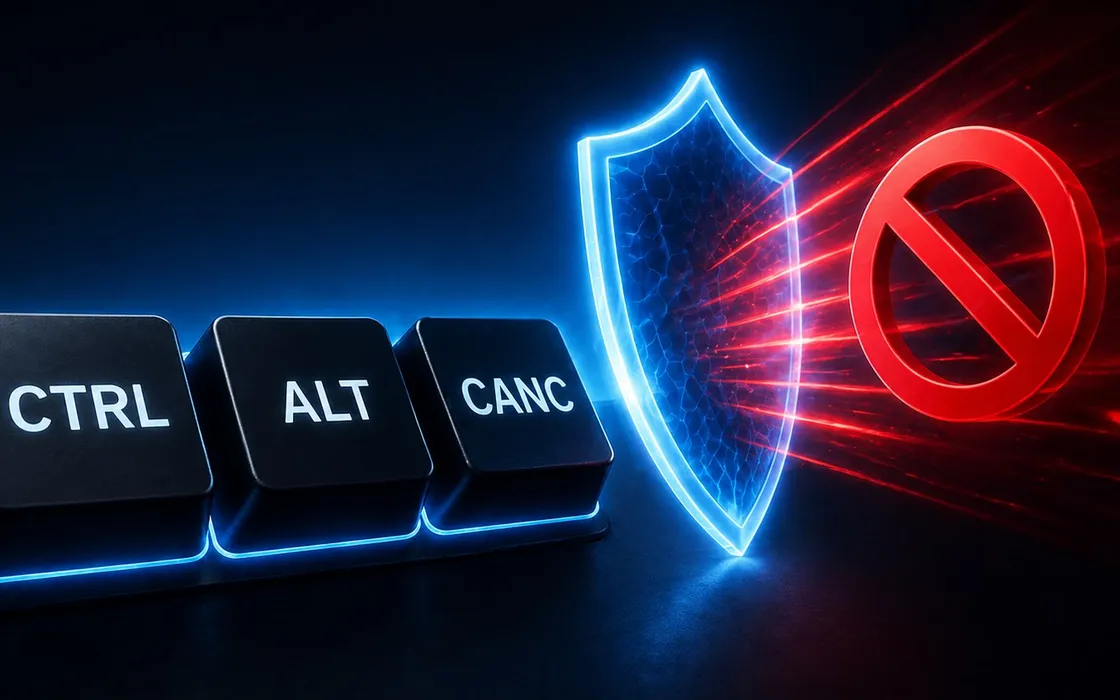 CTRL+ALT+CANC: perché nessuna app può usarlo su Windows