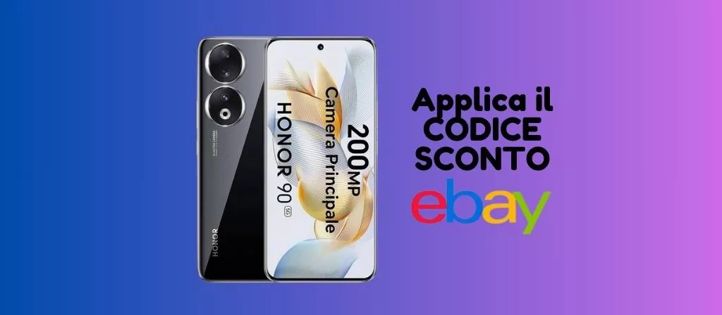 Honor 90 SCONTATISSIMO su eBay, ne restano solo 4 pezzi disponibili!