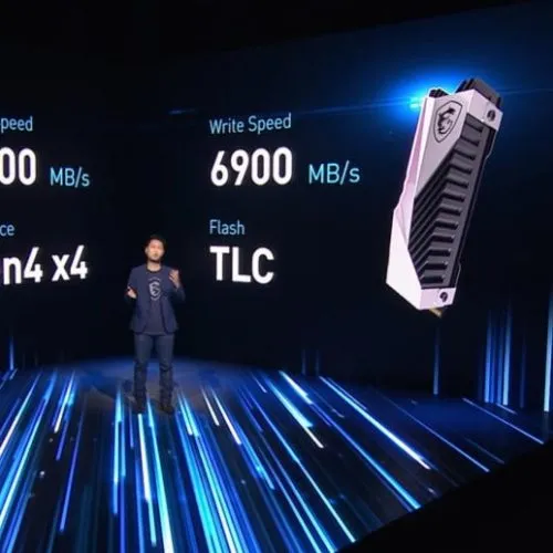 MSI presenta il suo primo SSD PCIe 4.0 NVMe: quasi 7 GB/s in scrittura