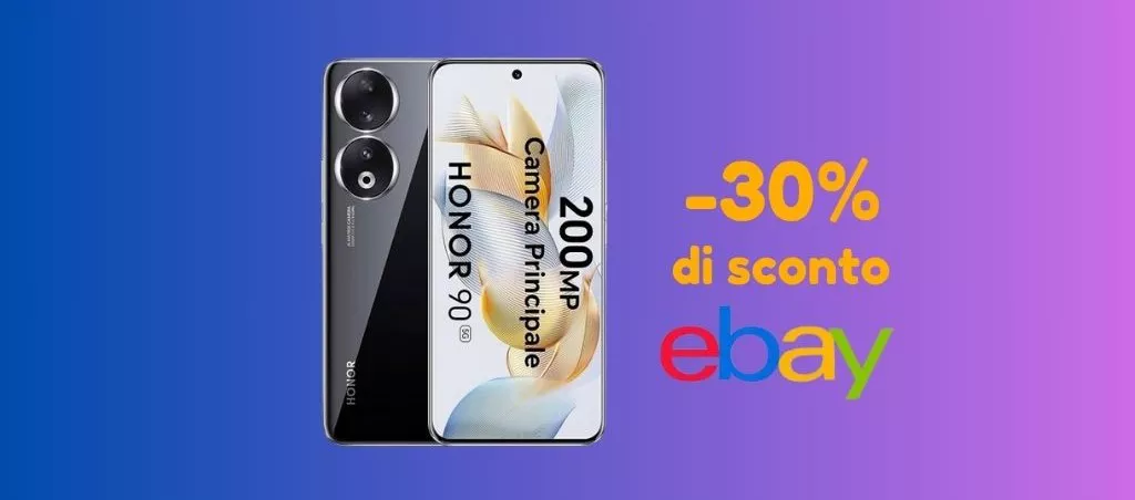 Honor 90: ora su eBay RISPARMI oltre 160 euro, corri a prenderlo!