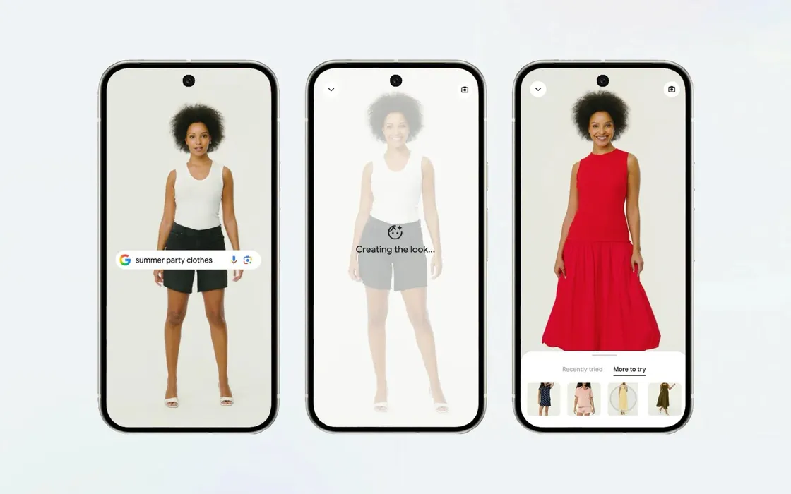 Google Virtual Try on è finalmente arrivato: cosa può fare