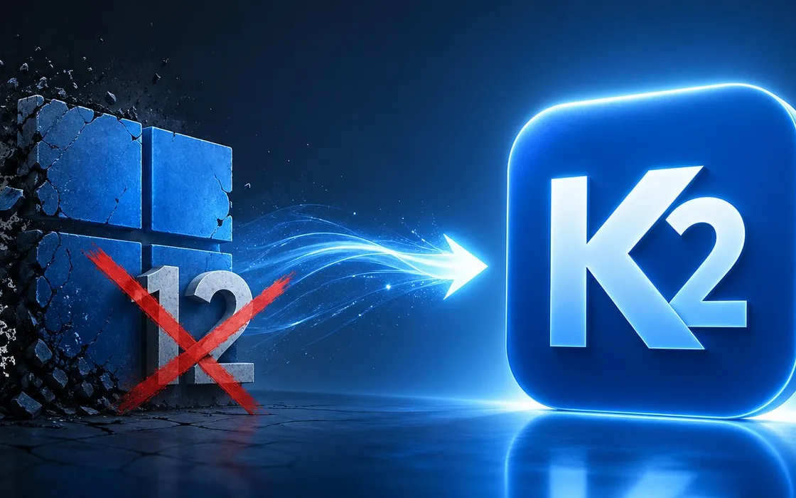Addio Windows 12, Microsoft punta tutto su Windows K2
