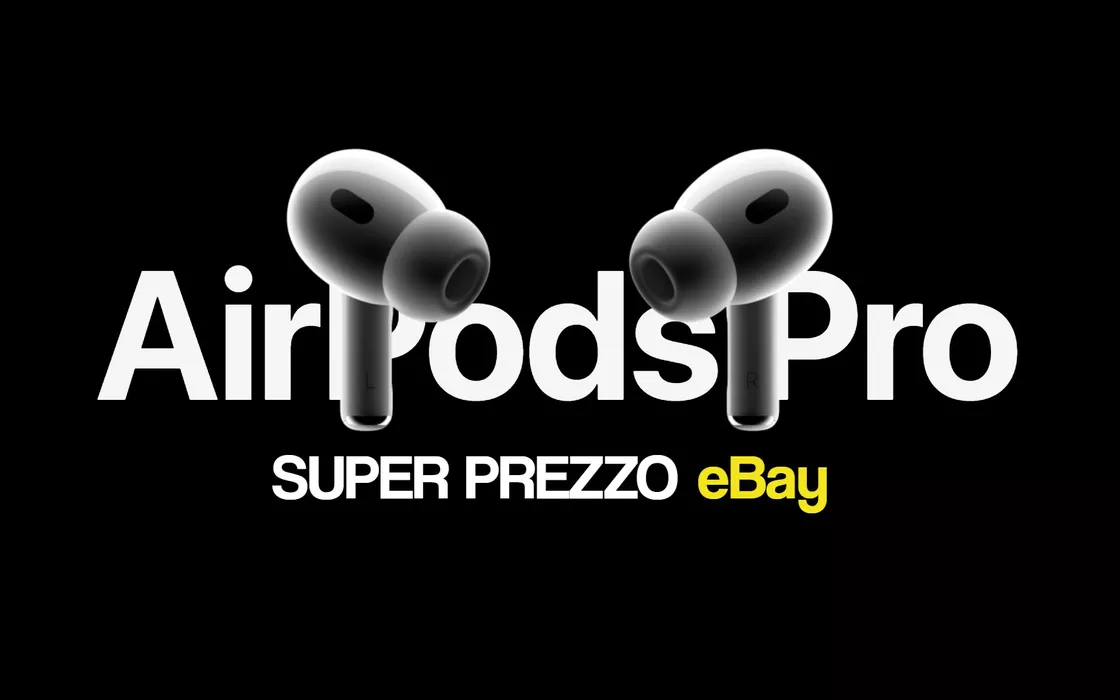 AirPods Pro 2ª Gen USB-C al prezzo MIGLIORE DI SEMPRE con il codice eBay