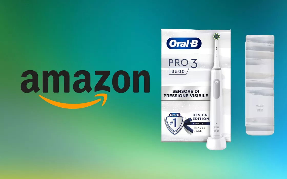 Lo spazzolino migliore costa il 42% in meno, ecco Oral-B Pro 3