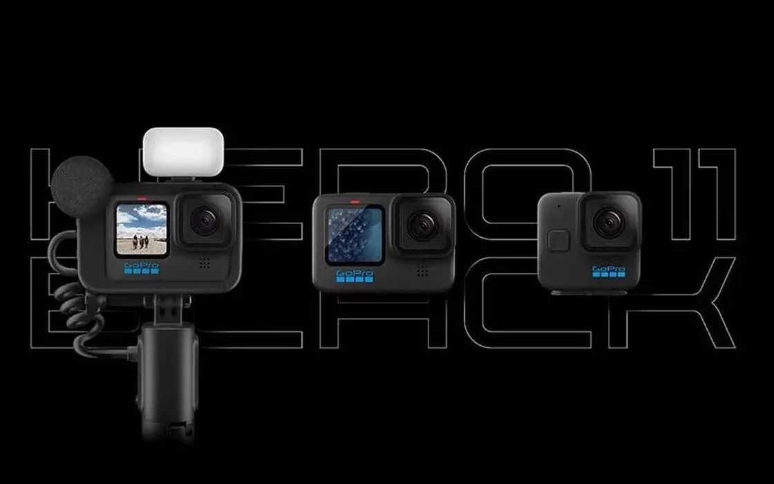 GoPro HERO11 Black: come si presentano le nuove action camera