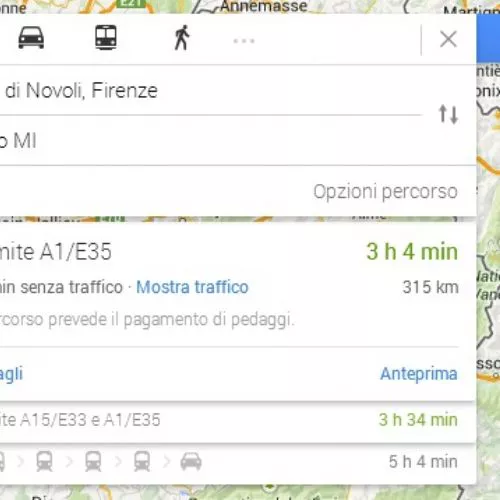 Misurare distanze su Google Maps