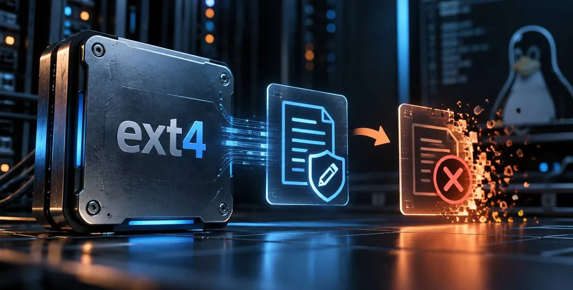 Ext4 abbandona una modalità journal: cosa cambia per gli utenti Linux