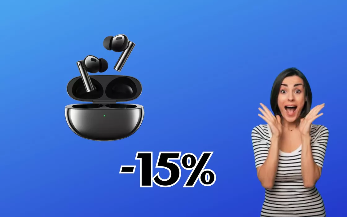 SCONTO sui realme Buds Air 5 Pro, gli auricolari che battono gli AirPods