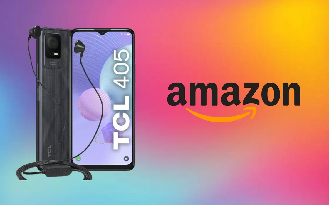TCL 405, lo smartphone economico e potente in sconto su Amazon