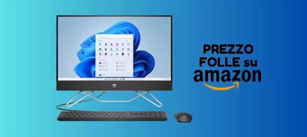 PREZZO FOLLE per il pc HP All-In-One, su Amazon a meno di 500 euro!