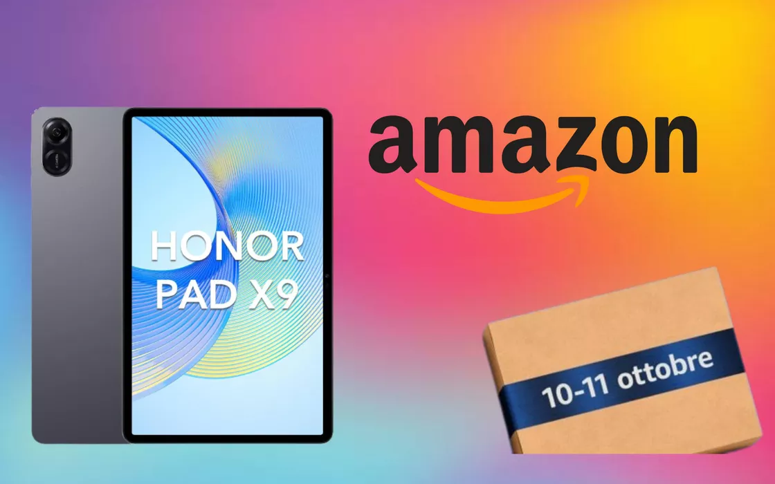 Honor Pad X9, il tablet da comprare subito su Amazon è in sconto