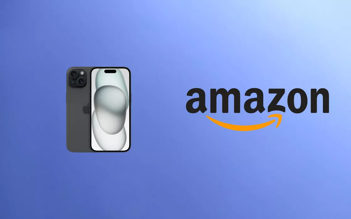 iPhone 15 nero in sconto, Amazon cancella 130 € dal prezzo