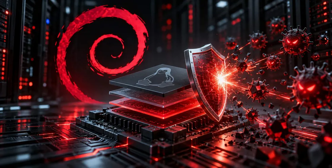 Debian, maxi aggiornamento del kernel: 1.313 falle corrette