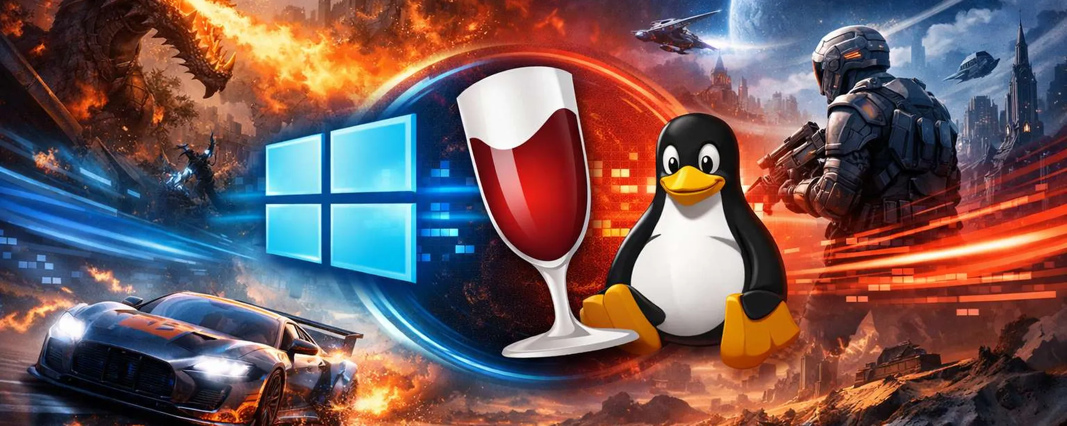 Wine 11 accelera i giochi Windows su Linux: miglioramenti notevoli
