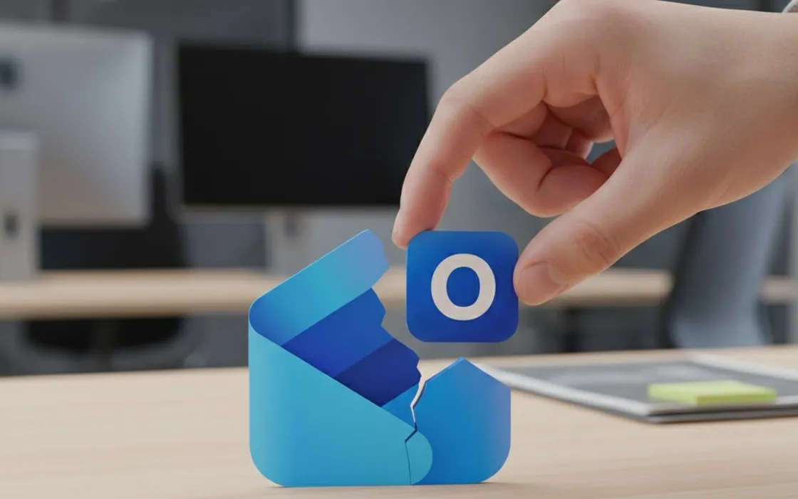 Outlook: file PST corrotto oltre 50 GB? Come recuperare email, riparare e dividere l’archivio