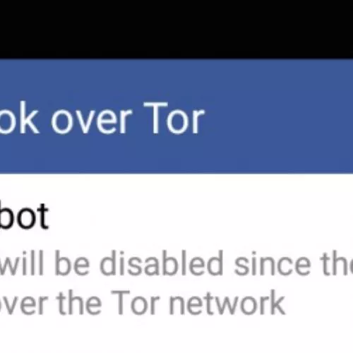 Facebook abbraccia la rete Tor anche su Android