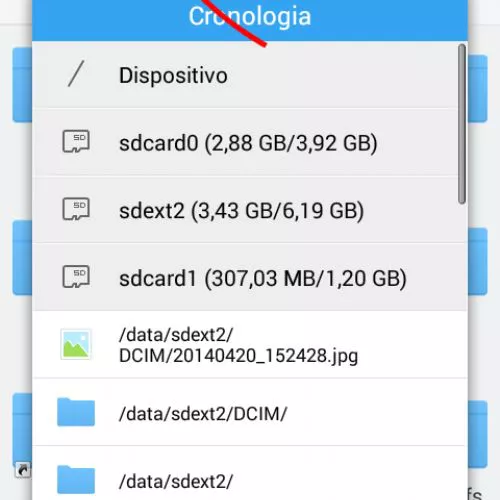 Spazio di archiviazione esaurito su Android, come risolvere