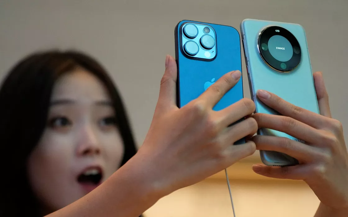 iPhone 15, che traguardo in Cina: superato il Mate 60 Pro nelle vendite