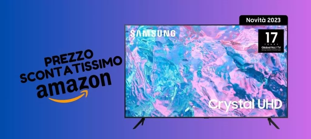 Smart tv Samsung da 65 pollici: su Amazon lo paghi 300 euro IN MENO!
