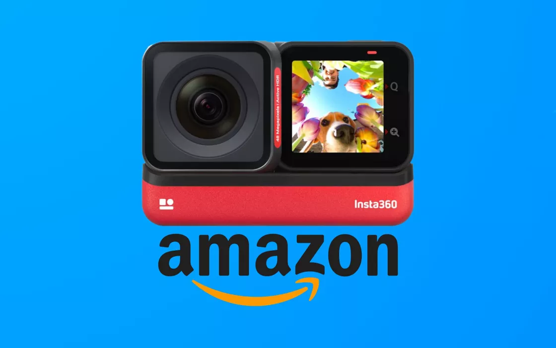 Insta360 ONE RS 4K Edition, la action cam perfetta in sconto su Amazon