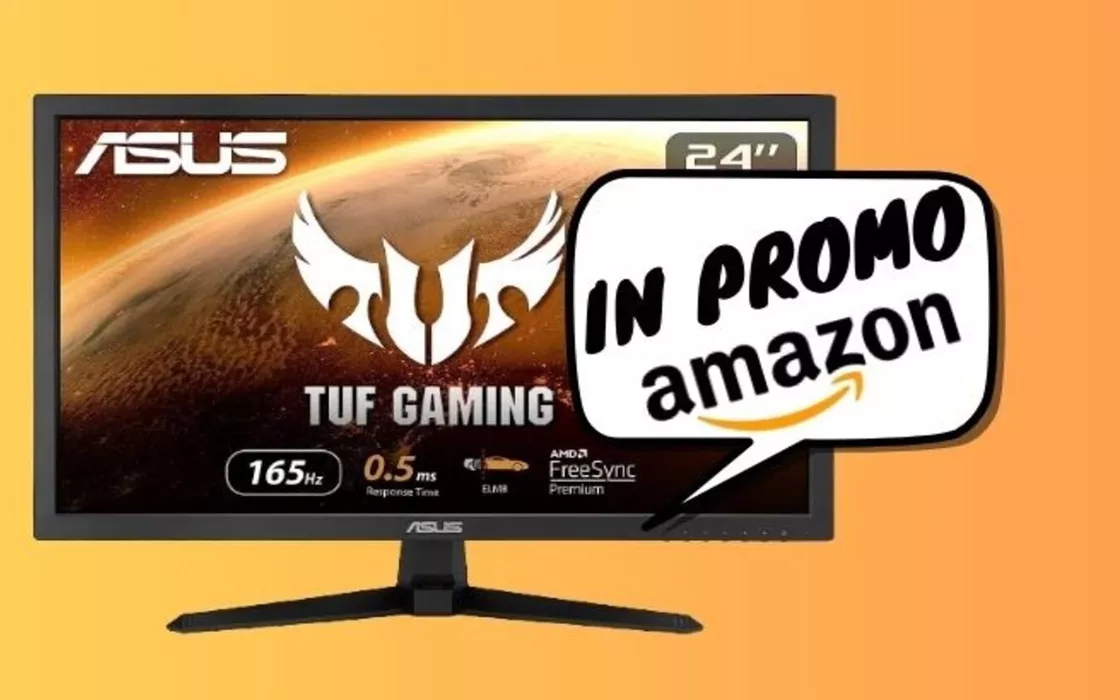 Monitor Asus TUF Gaming IN PROMO su Amazon!