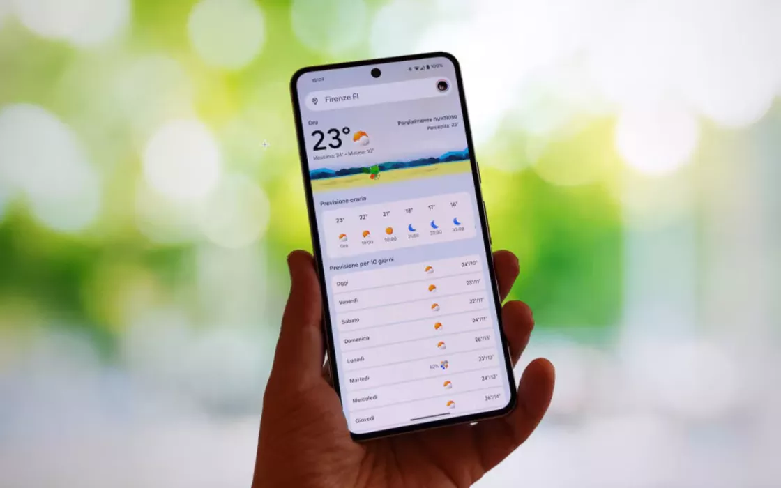 Google Pixel 9, arriva una nuova app meteo: eccola qui