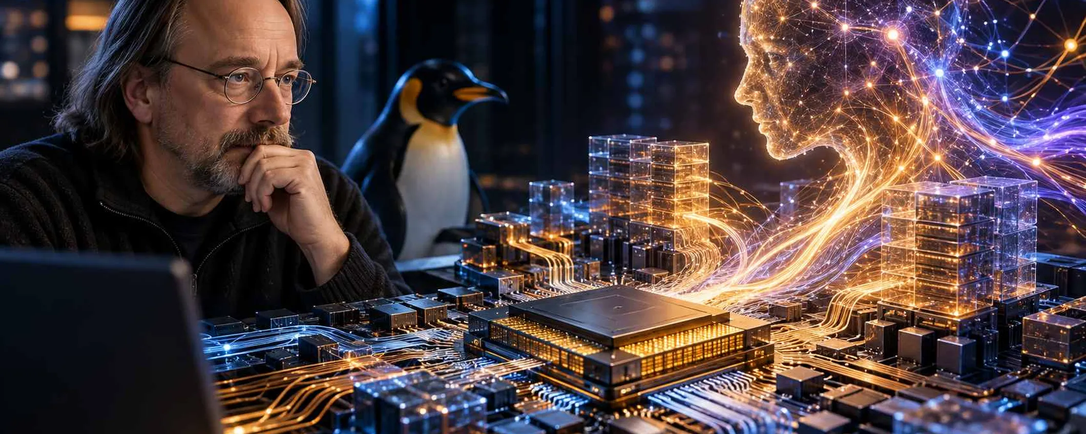 Anteprima: Linus Torvalds affida a Claude Code una vera ottimizzazione del kernel Linux