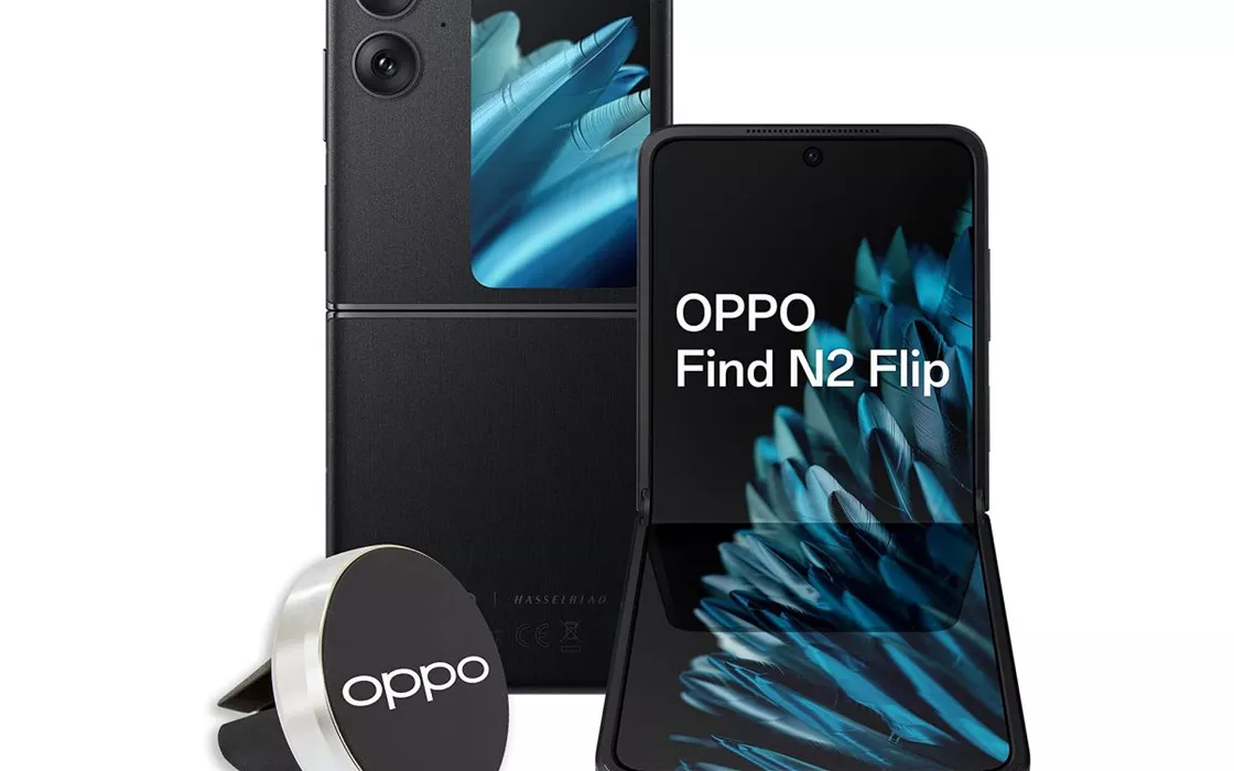 OPPO Find N2 Flip, smartphone pieghevole che sfida Samsung