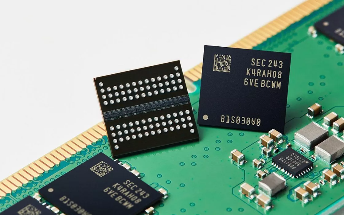 Memorie RAM DDR5 a 12 nm: Samsung ne avvia la produzione. Quali sono le catteristiche