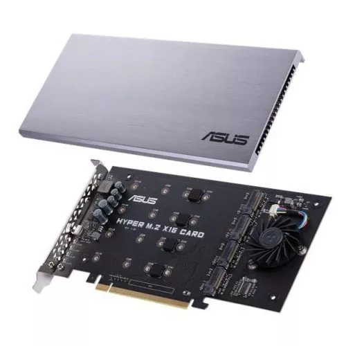 Asus presenta una scheda add-in PCIe con quattro connettori M.2