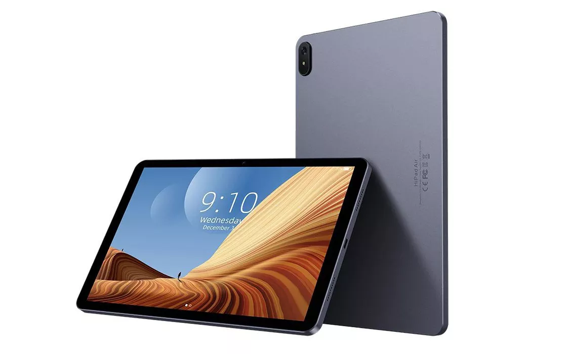 Tablet economico HiPad Air: a circa 150 euro un dispositivo Android 11 leggero, sottile e dalle buone prestazioni