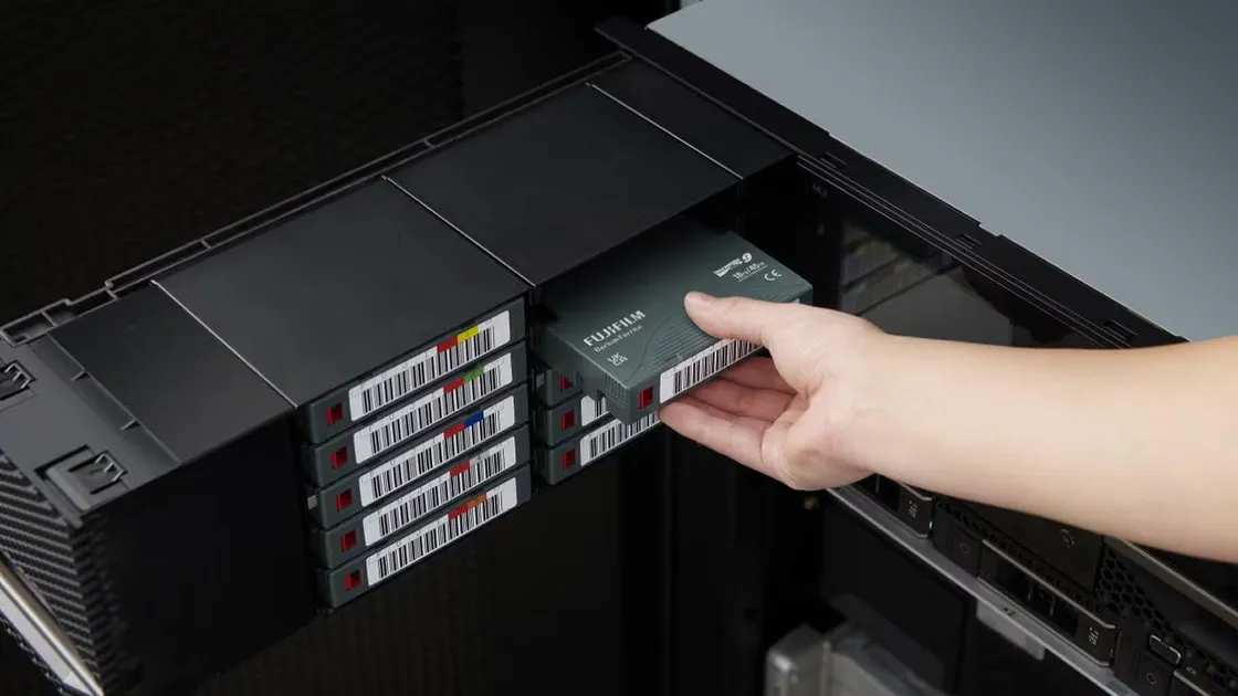 Nastri magnetici: fino a 100 TB per cartuccia e Fujifilm quintuplica la produzione