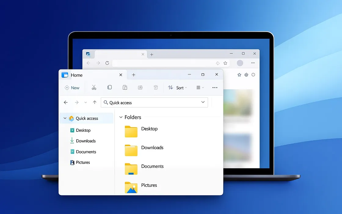 Perché Esplora file in Windows 11 si sta trasformando in un browser