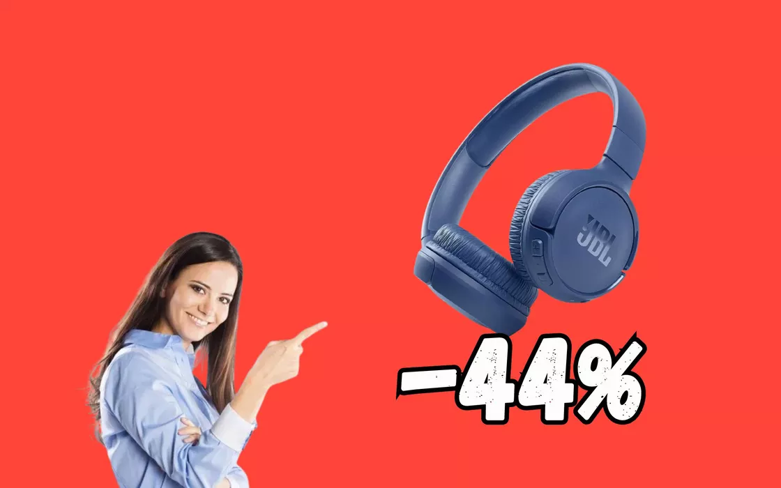 Compra subito le cuffie JBL più amate, sono al 44% di SCONTO su Amazon